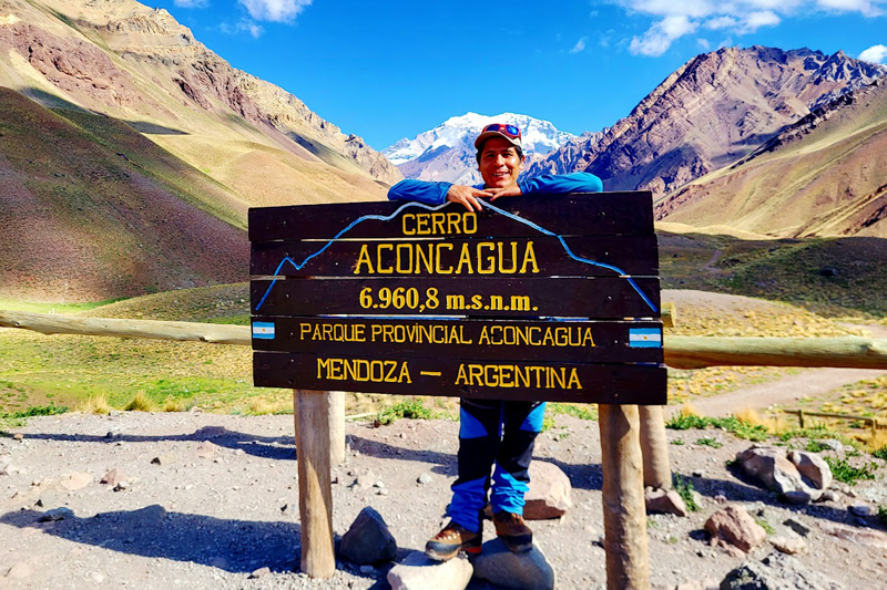 Besteigung des Aconcagua – Akklimatisation in der Cordon de Plata bei Mendoza in Argentinien